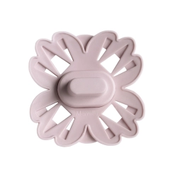 Mamillu Flurry smoczek symetryczny silikonowy Vanilla Cream, Rose Blush 2 sztuki dla dziecka 0-6 miesięcy